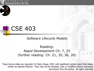 cse 403