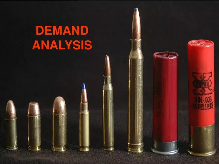 demand analysis