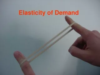 elasticity of demand