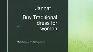 Traditional dress for women