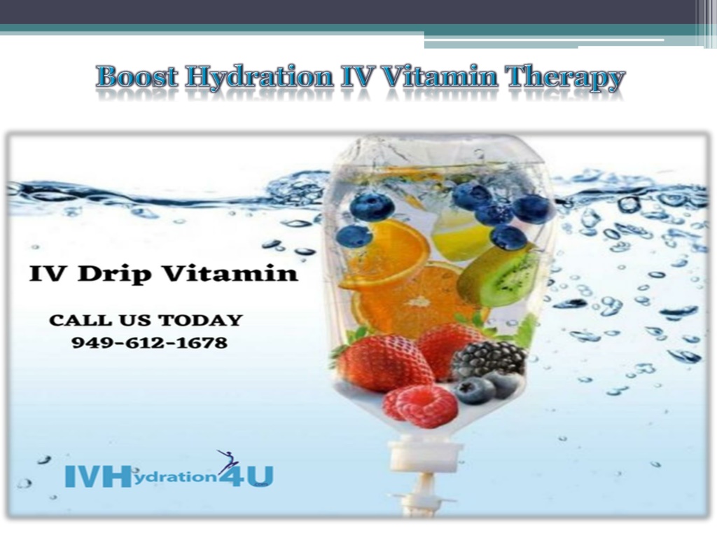 PPT - Boost Hydration IV Vitamin Therapy PowerPoint Presentation, free ...