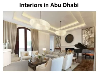 interiors in abu dhabi