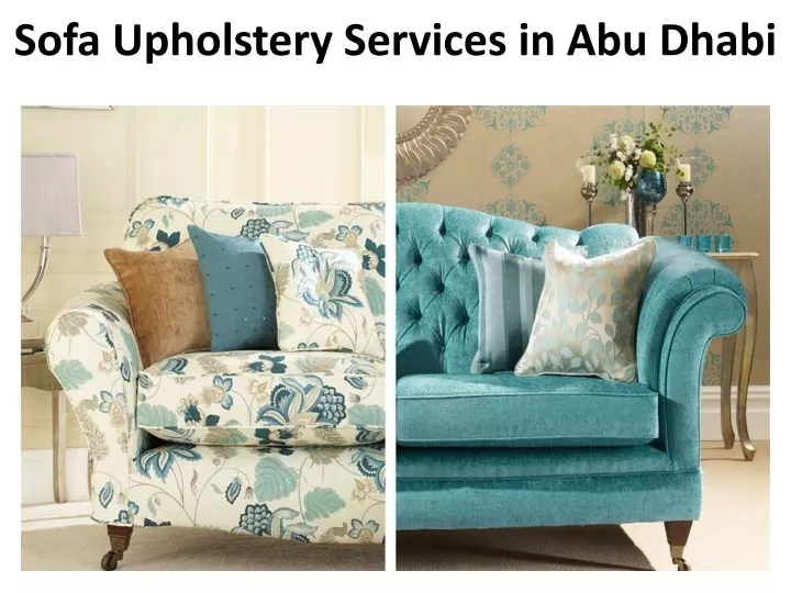 sofa upholstery services in abu dhabi