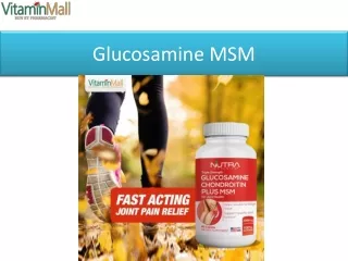 glucosamine msm