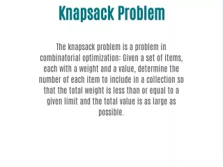 Quadratic Knapsack Problem