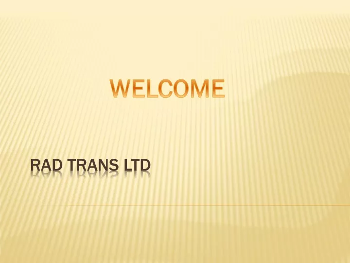 rad trans ltd