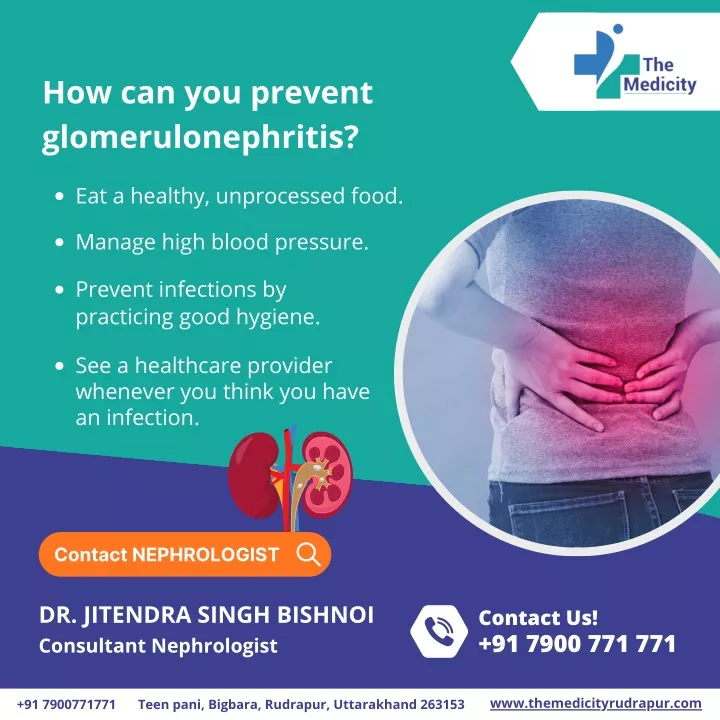 how can you prevent glomerulonephritis