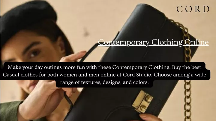 contemporary clothing online