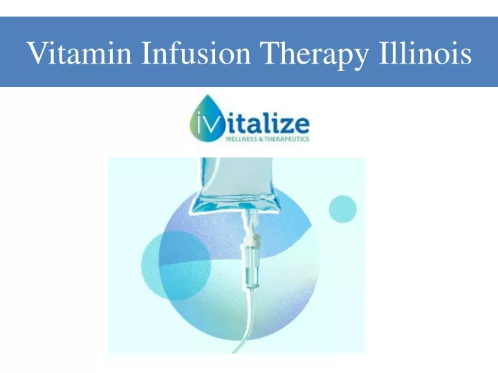 vitamin infusion therapy illinois