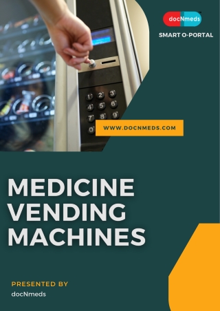 Medicine Vending Machine