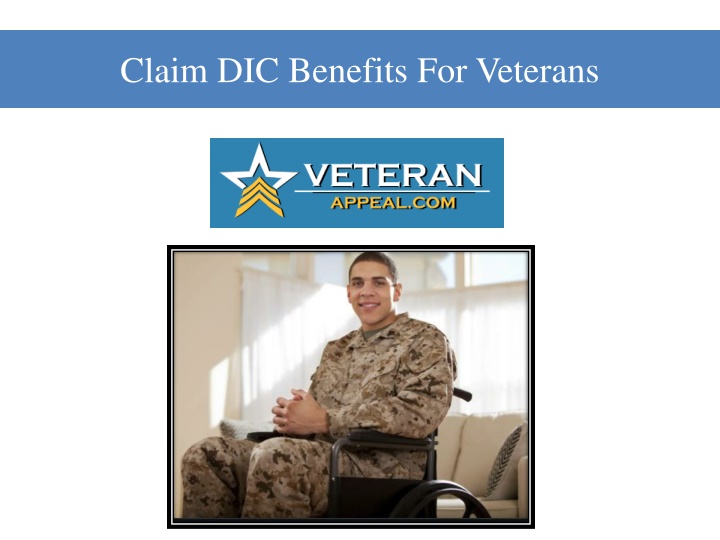 claim dic benefits for veterans