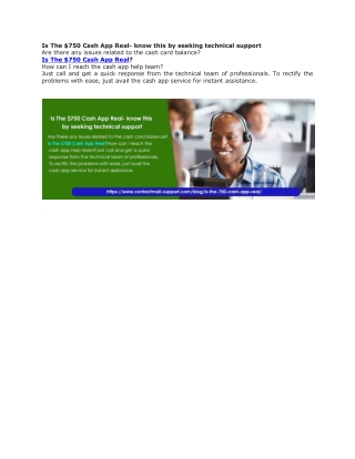is the 750 cash app real know this by seeking