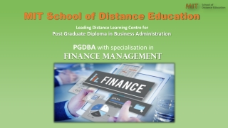 mit school of distance education