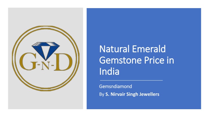 natural emerald gemstone price in india