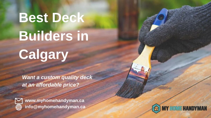 best deck builders in calgary