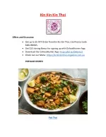 $5 off - Kin Kin Kin Thai Restaurant Engadine, NSW - slide 1