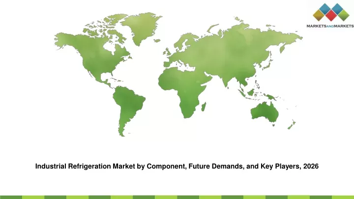 industrial refrigeration market by component