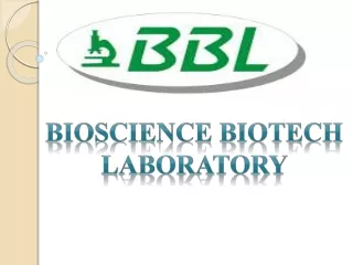 Soil Testing Lab in Pune | Plant Testing - Bioscience Biotech Laboratory.