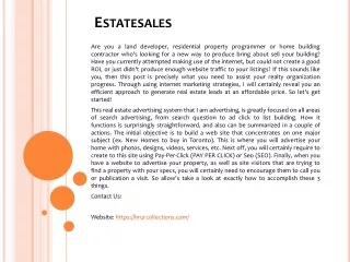 estatesales