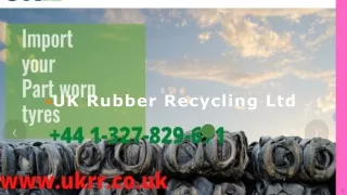 UK Rubber Recycling Center In Daventry NorthomptonShire UK