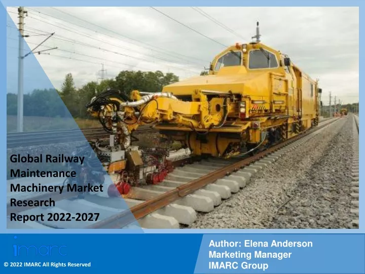 global railway maintenance machinery market