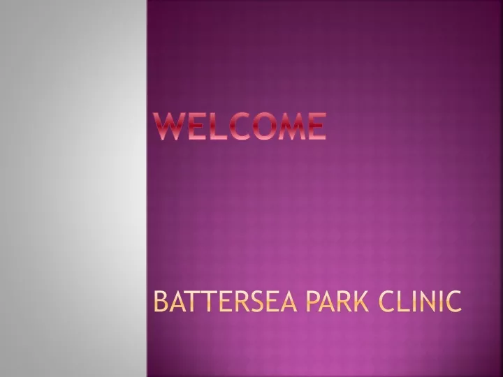 battersea park clinic