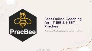 Best Online Coaching for IIT JEE & NEET – Pracbee