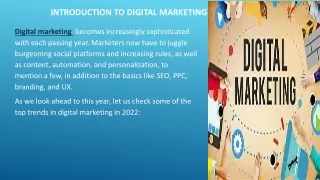 Top Trends in Digital Marketing in 2022