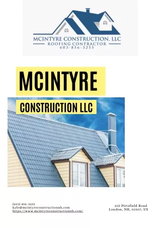 mcintyre construction llc