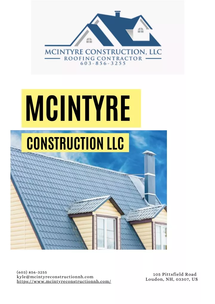 mcintyre construction llc