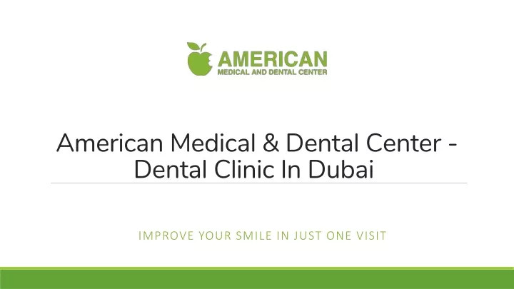 american medical dental center dental clinic in dubai