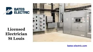 Licensed Electrician St Louis