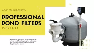 Complete Supply of Cascade Pond Filter | PondExpo