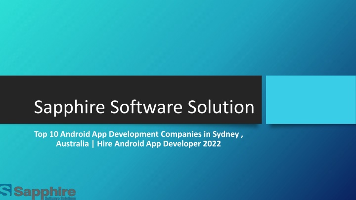 sapphire software solution