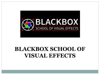 new ppt hondini houdini fx training | BLACKBOX SCHOOL OF VISUAL EFFECTS