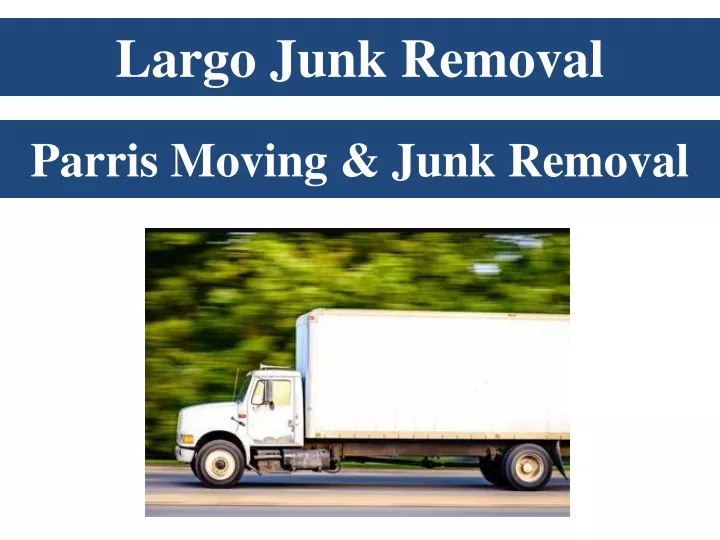 largo junk removal