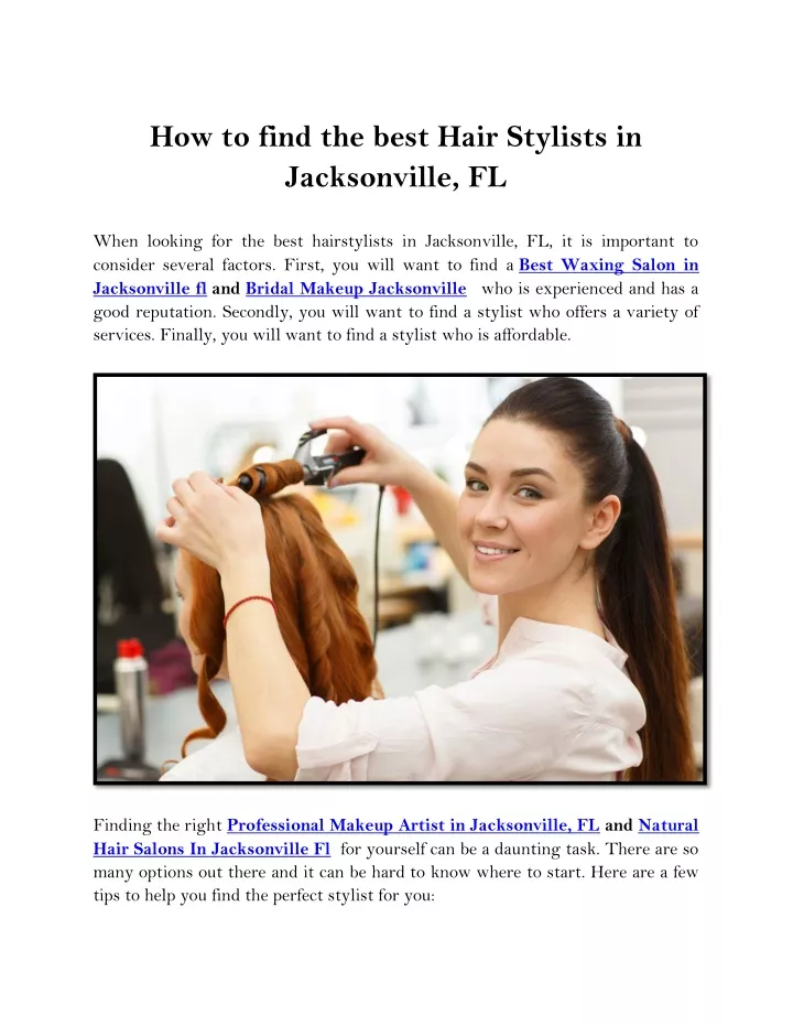 how to find the best hair stylists