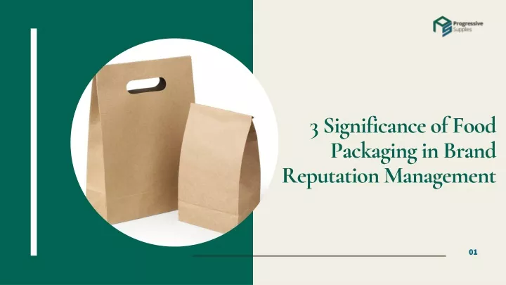 3 significance of food packaging in brand