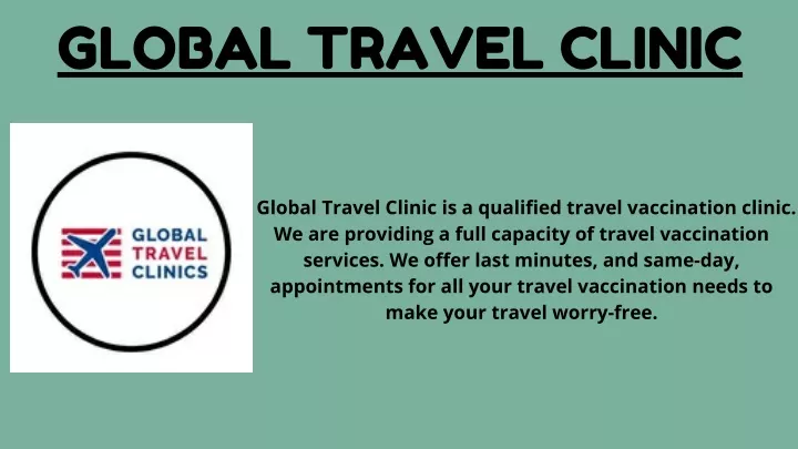 global travel clinic