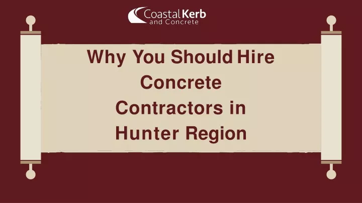 why you should hire concrete contractors