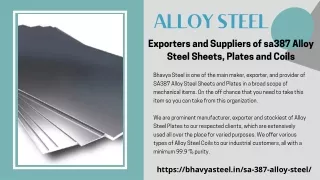"Suppliers and Importers of Stainless Steel Sheets Plates and Coils."