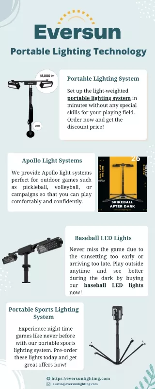 Portable Lighting System