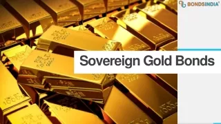 Sovereign Gold Bonds