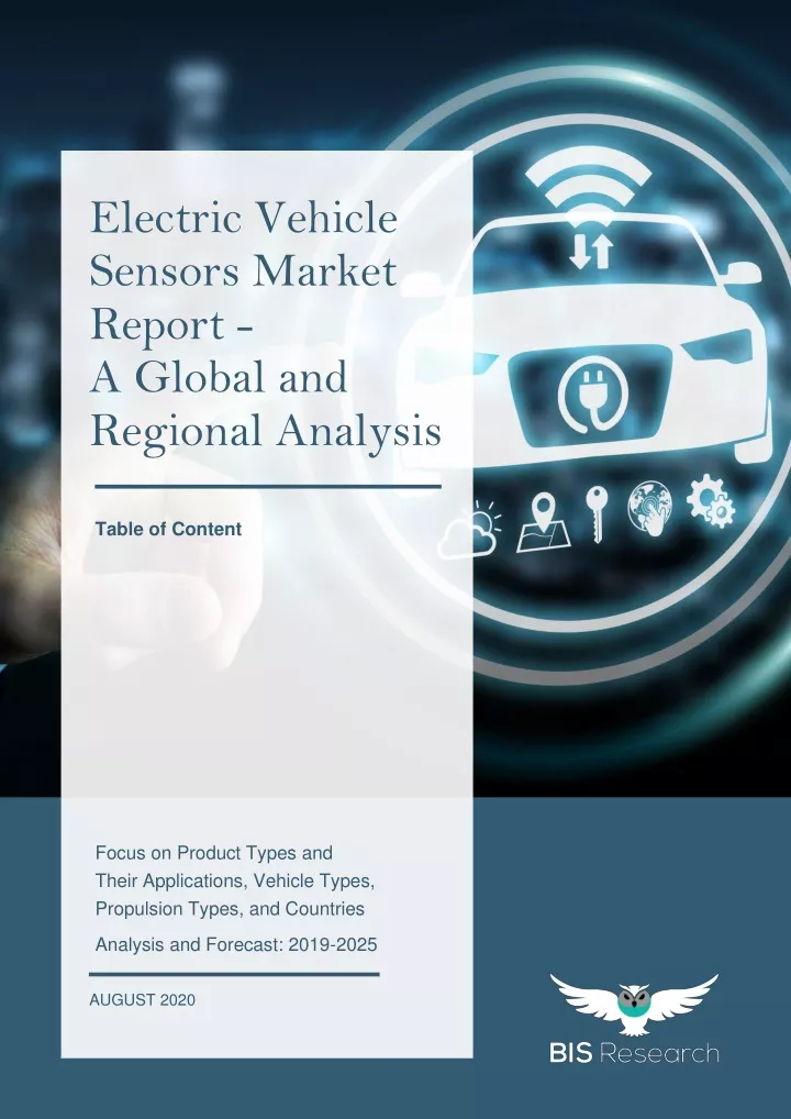 electric vehicle sensors market report a global