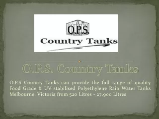 Rain Water Tanks Traralgon