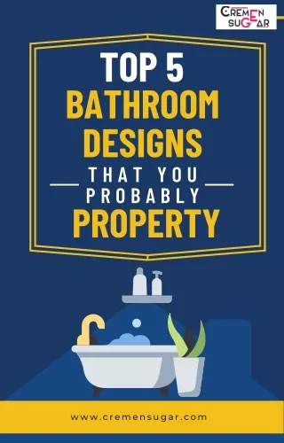 Top 5 Bathroom Designs You'll Obviously Want to Use - Articles Hubspot