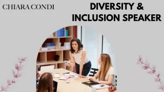 Diversity & Inclusion Speaker