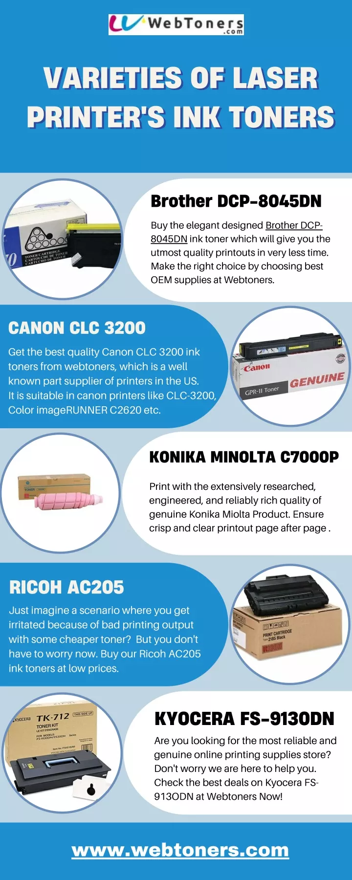varieties of laser varieties of laser printer