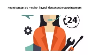 Neem contact op met het Paypal-klantenondersteuningsteam