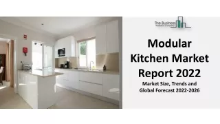 modular kitchen market report 2022 market size